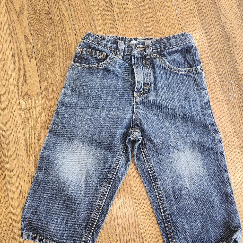 Bonpoint Kids' Classic Blue Jeans
